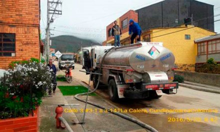 Con agua potable se apoya emergencia sanitaria en La Calera