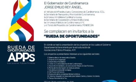 La Gobernación de Cundinamarca y sus entidades realizarán  “Rueda de oportunidades”