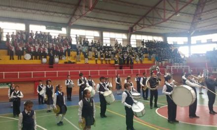 Empresas Públicas de Cundinamarca S.A. E.S.P. (EPC) sigue presente en el XIX festival Zaquesazipa hoy con el espectáculo de bandas marciales en el municipio de Funza.