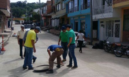 Municipio de Viotá se beneficia con obras de rehabilitación del sistema de Alcantarillado.