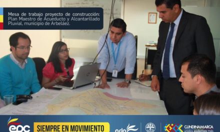 A paso firme avanza el Plan Maestro de Acueducto y Alcantarillado Pluvial en el municipio de #Arbeláez.