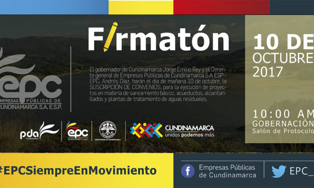 Firmaremos convenios por $32.867 millones para beneficio de 37 municipios de Cundinamarca.