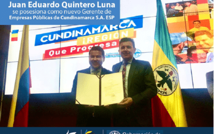 Se posesiona el Arquitecto Juan Eduardo Quintero Luna como Gerente de Empresas Públicas de Cundinamarca SA ESP