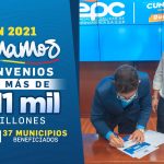 Convenios por más de $110mil millones para agua y saneamiento en Cundinamarca
