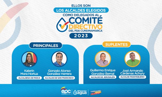 Elección Comité Directivo de alcaldes al Plan Departamental de Agua PDA.