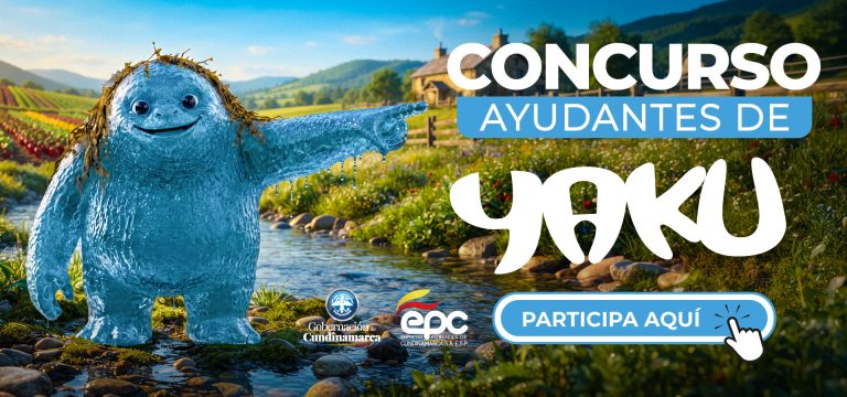 Participa y conviértete en uno de los 4 ayudantes de Yaku, para completar la misión de cuidar el agua y la naturaleza. Ayuda a nuestro amigo en la protección de ríos y caudales en el territorio cundinamarqués.